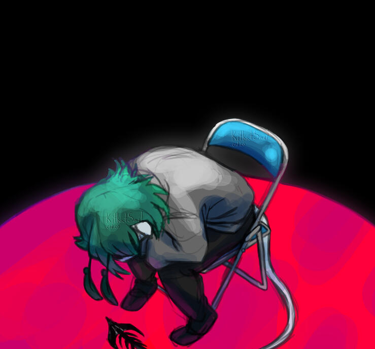 Shaded Fullbody Sketch Example